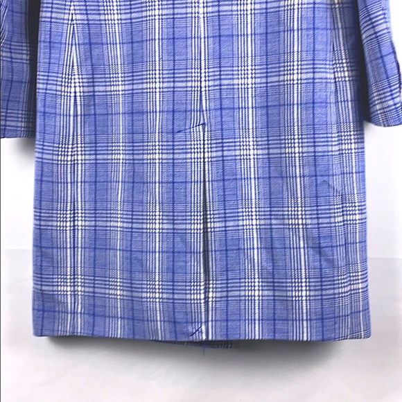 MANGO Checked Structured Coat - Picture 6 of 11